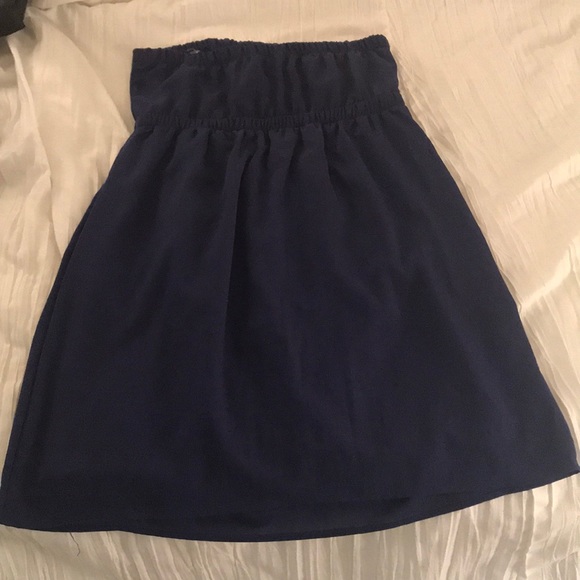Navy blue dress- lush/BP Nordstrom - Picture 4 of 5